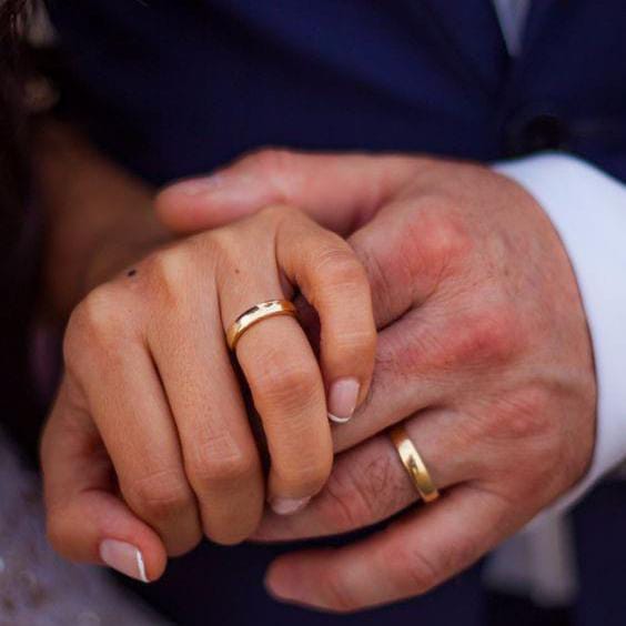 Argollas de matrimonio oro