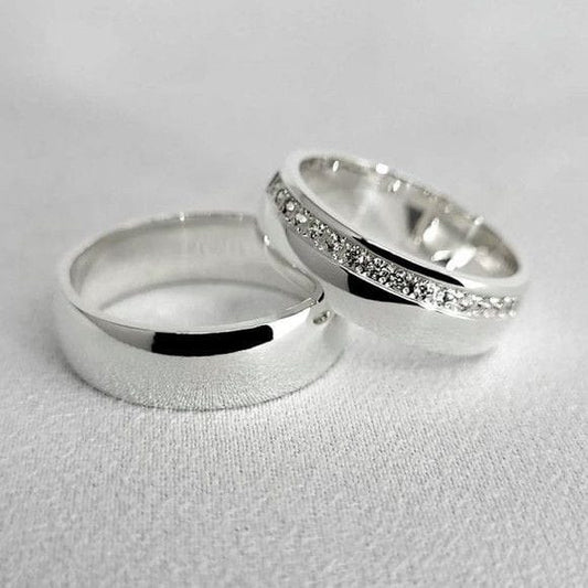 Argollas de matrimonio plata