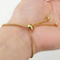 Pulsera Bañada en Oro Amarillo 18K